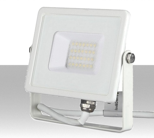 Faro LED 20W Chip Samsung Colore Bianco 3000K IP65