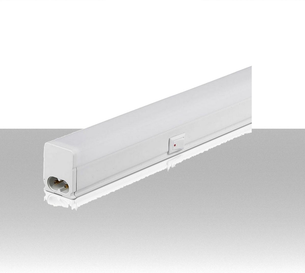 Plafoniera lineare LED Chip Samsung Lineare 7W 60cm Raccordabile con Interruttore 3000K