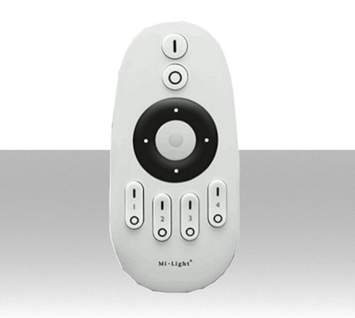 Radiocomando 2.4 GHZ a 4 canali per comandare i controller serie Mi-Light per strip LED a singolo colore - 4 zone - 2 batterie AAA
