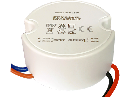 Mini alimentatore 12V da incasso 15W per LED e Telecamere