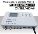 Modulatore HDMI 4K digitale audio video CVBS/HDMI 