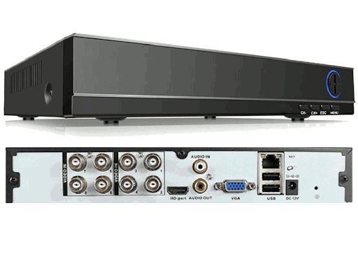 Videoregistratore digitale H.265 4K IBRIDO 8 ingressi BNC 8x4K-N / 8x5MPX - IP: 8x5MPX - H: 4x4MPX+4x4MPX