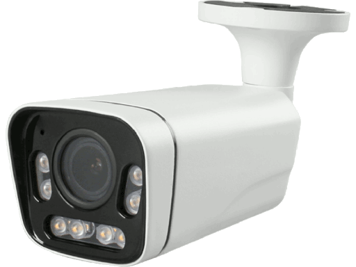 Telecamera Bullet IP 5MP: Sensore SONY, Zoom Varifocal, Audio, PoE & HTML5