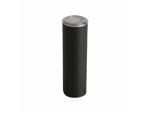 Faretto LED Segnapasso a Cilindro da Interramento 0,5W Colore Argento 12V 3000K IP67 Driver non Incluso - 5 LUMEN