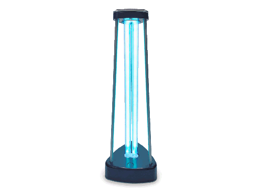 Lampada germicida / Sanificatrice UV-C 38W con ozono per ambienti fino a 60mq - Combatte Virus - Germi - Batteri - Acari - Muffe