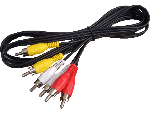Cavo Audio Video 3x RCA Maschio - 3x RCA Maschio - Lunghezza  10 metri