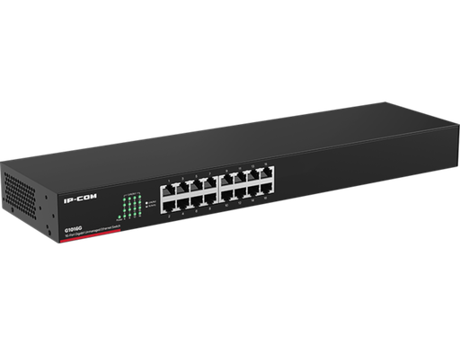 [HT-G1016G] IP-COM - Switch 16 porte Gigabit con case in metallo Montaggio a RACK - G1016G