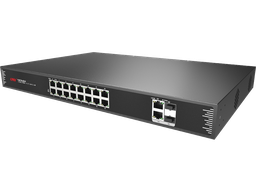 [HT-POE31016PFA] Switch 20 porte di cui 16 10/100 POE + 2 GIGABIT + 2 SPF - ONV