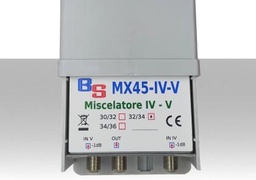 [MX45-3234] Miscelatore antenna 2 ingressi banda IV / V con taglio 32/34 - MX45