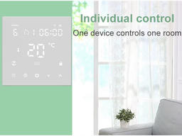 [STWT1A] Cronotermostato WiFi per la Casa Intelligente -  24V - TUYA