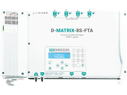 [MSDMATRIX-8S-8T] Centrale TV Hotel compatta 2 Flexcam D-MATRIX-8S-8T Fracarro