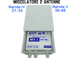 [MS2797] Miscelatore TV 2 ingressi 21:34 / 36:48 per ricezione da 2 direzioni