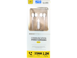 [MIM32-837] Auricolare stereo con microfono con JACK 3.5mm - Lunghezza 1.2m