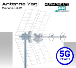 [MS2283] ALPHA 3HD LTE: Antenna UHF Fracarro con Connettore F