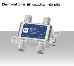 [MS1516] Derivatore Antenna 2 Uscite -12dB con Passante DC Schermato