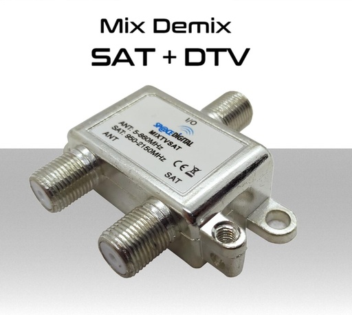 [SA2189] Miscelatore TV SAT demiscelatore  MIX DEMIX per segnale digitale Terrestre e Satellitare