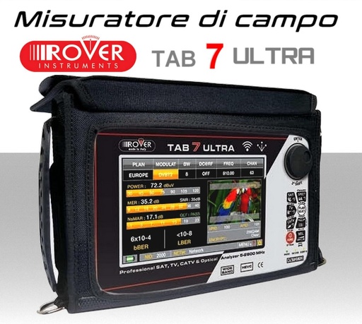 [SATAB7] Misuratore di campo Rover TAB 7 ULTRA analizzatore di spettro professionale combinato con touch screen