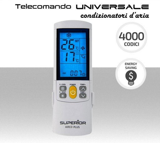 [SA2302] Telecomando per Climatizzatore universale programmabile