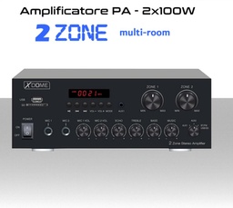 [MS04217000] Amplificatore audio 200W bluetooth radio mp3 sistema audio 2 zone (4ohm,8ohm)