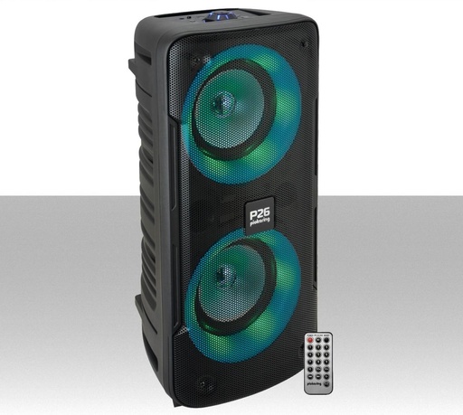 [SA3302] Cassa bluetooth portatile potente 300W doppio woofer led multicolore con usb MP3