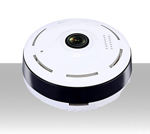 [IPC1635-2] Telecamera Panoramica Bianca WiFi Audio/Video. Sensore 1.44mm per visione 360 - 2MPX