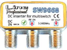 [SW9668] Inseritore di corrente per MULTISWITCH