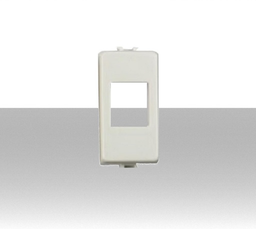 [MA1013] Mascherina RJ11 - RJ45 compatibile Ticino Matix