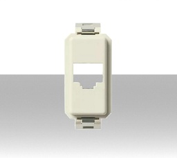 [MA1021] Mascherina RJ11 - RJ45 compatibile Vimar 8000