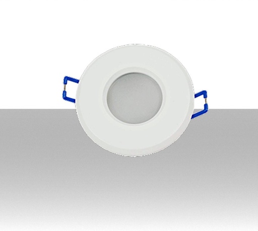 [LI-P4GU10B] Portafaretto GU10 ad incasso colore bianco - Foro: 65 mm