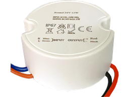 [ALR12025] Mini alimentatore 12V da incasso 25W per LED e Telecamere 