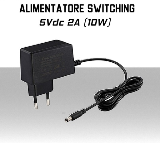 [SA0465] Alimentatore 5V 2A Switching a tensione costante 10W