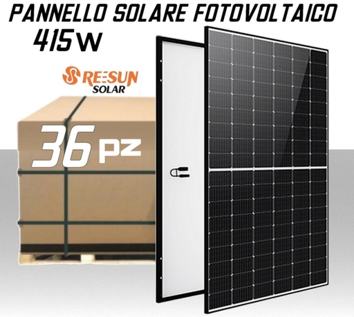 [SAREM415W108NN] Pannelli fotovoltaici 415W per impianti solari pallet da 36 moduli RAEE INCLUSO