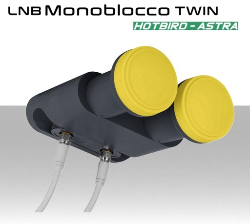 [SA3317] Lnb Monoblocco 2 uscite Dual Feed satelliti Hotbird - Astra convertitore IDdigital LNB 229