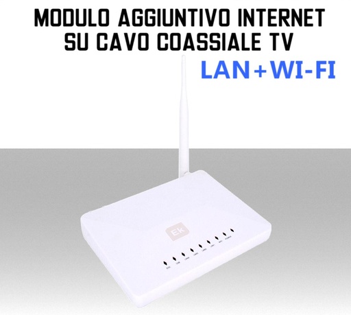 [SA1596] Estensore di segnale internet aggiuntivo del sistema Ekoax LAN+Wireless