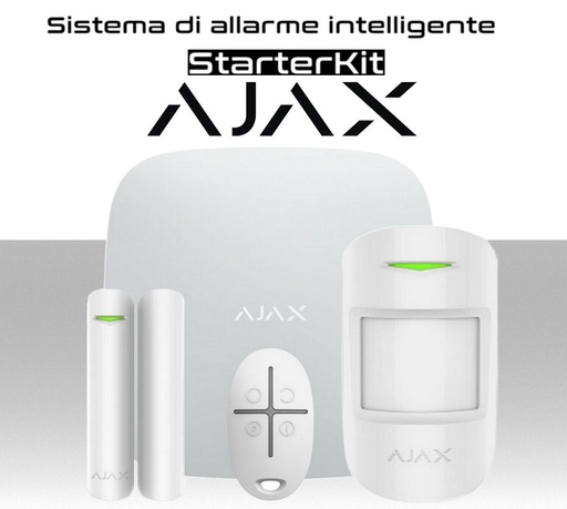 [SASTARTERKIT] Sistema di allarme antifurto wireless Ajax StarterKit 