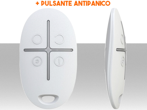 [AJAX-38166] Telecomando AJAX SpaceControl ASP - Colore Bianco