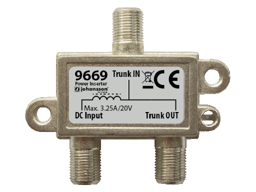 [MS3332] Inseritore di corrente per multiswitch con connettori F