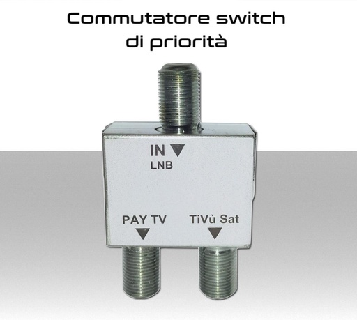 [SA1574] Commutatore switch di priorità decoder PayTV / tivùsat DIGITSAT