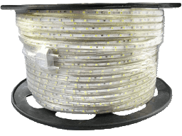 [LS1698] Strip LED 6000K - 2835 - 230Vac - IP44 - 100 metri - Si puo' tagliare ogni metro