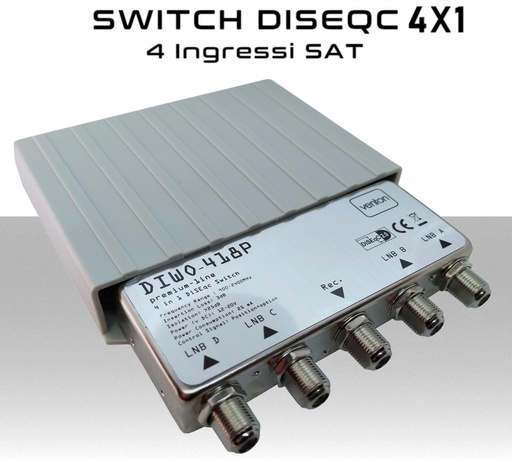 [SA2007] Switch DiSEqC  4x1  venton serie professionale 900- 2400 MHz