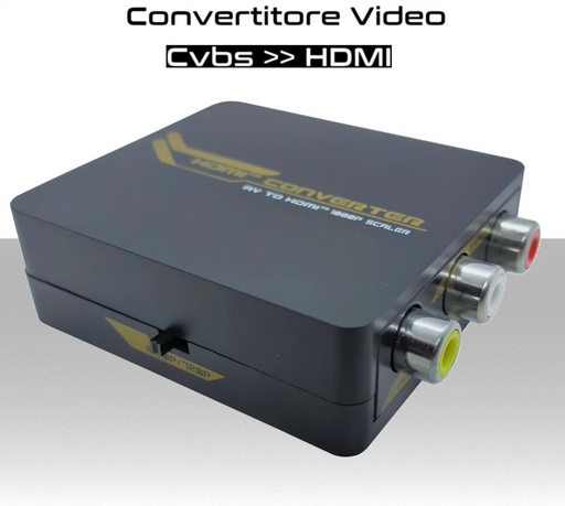 [SA0293] Convertitore Video da Cvbs a HDMI 1080p 60Hz